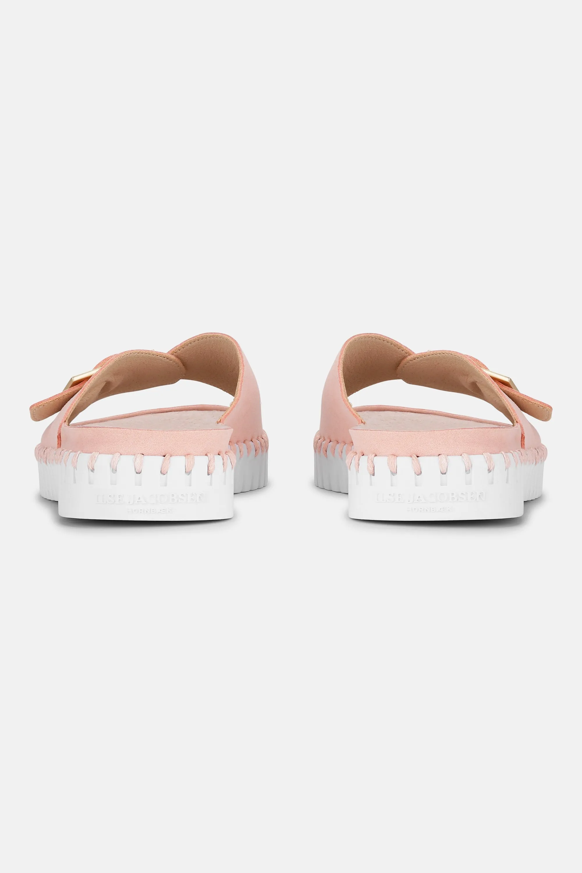Sandals Buckle - Adobe Rose White