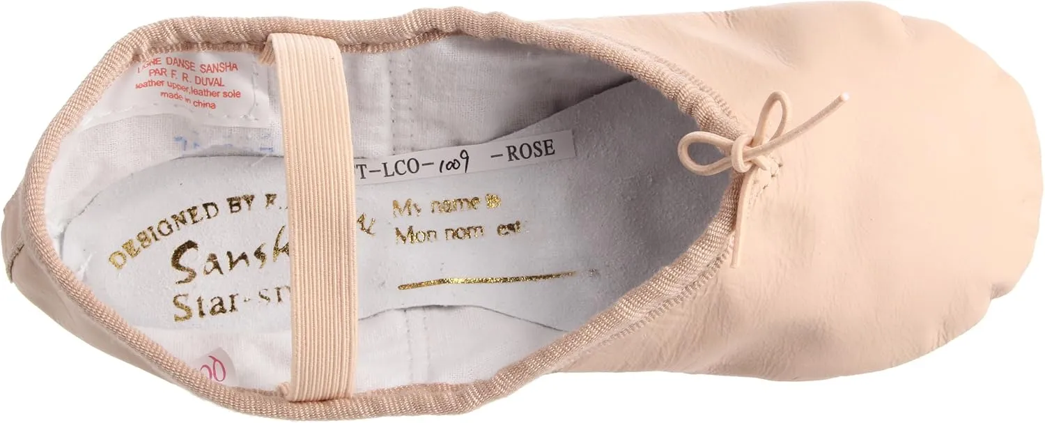 Sansha Star-Split Ballet Flat (Toddler/Little Kid/Big Kid)