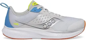 Saucony Ride Kidz Sneaker, Grey/Blue/Citron, 5 US Unisex Big Kid