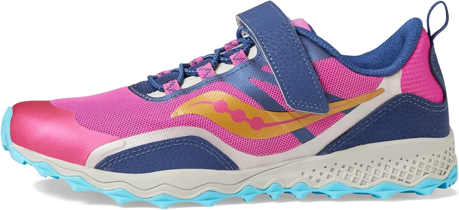 Saucony Unisex-Child Peregrine 12 Shield Alternative Closure Hiking Shoe