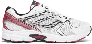 Saucony Unisex Ride Millennium Sneaker, White/Red, 12 US Men