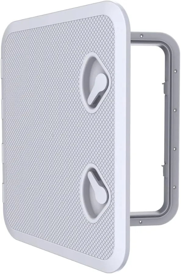 SEAFLO Marine Boat Deck Access Hatch & LID 20" X 18" - White 510mm x 460mm