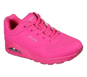 Skechers UNO Night Shades Hot Pink
