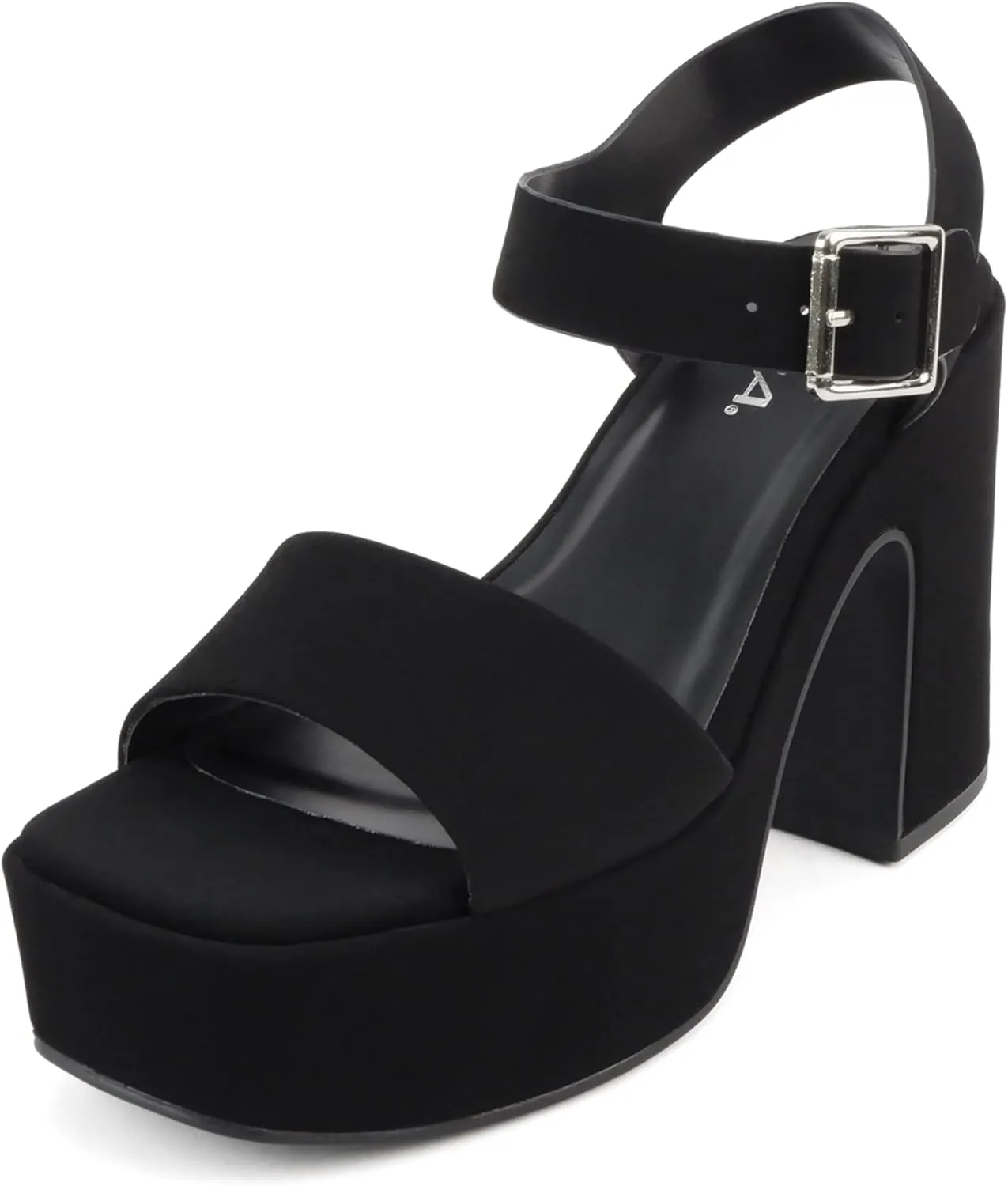 Soda Launch ~ Women Open Toe Ankle Strap Platform Chunky High Heeled Sandal