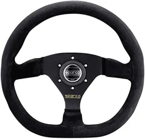 Sparco 015TRGS1TUV Steering Wheel (Strwhl L360 Ring Suede Black)