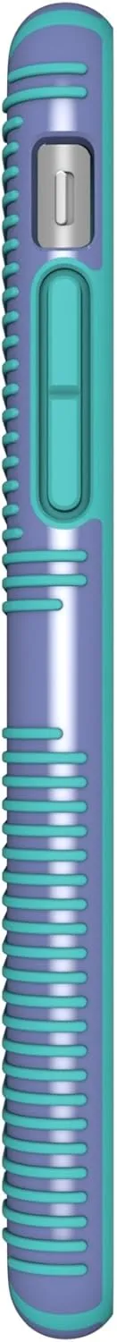 Speck Products CandyShell Grip iPhone SE (2022) Case| iPhone SE (2020)| iPhone 8| iPhone 7 - Wisteria Purple/Mykonos Blue