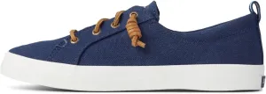 Sperry Women's Crest Vibe Sneaker, Navy, 6.5 Wide