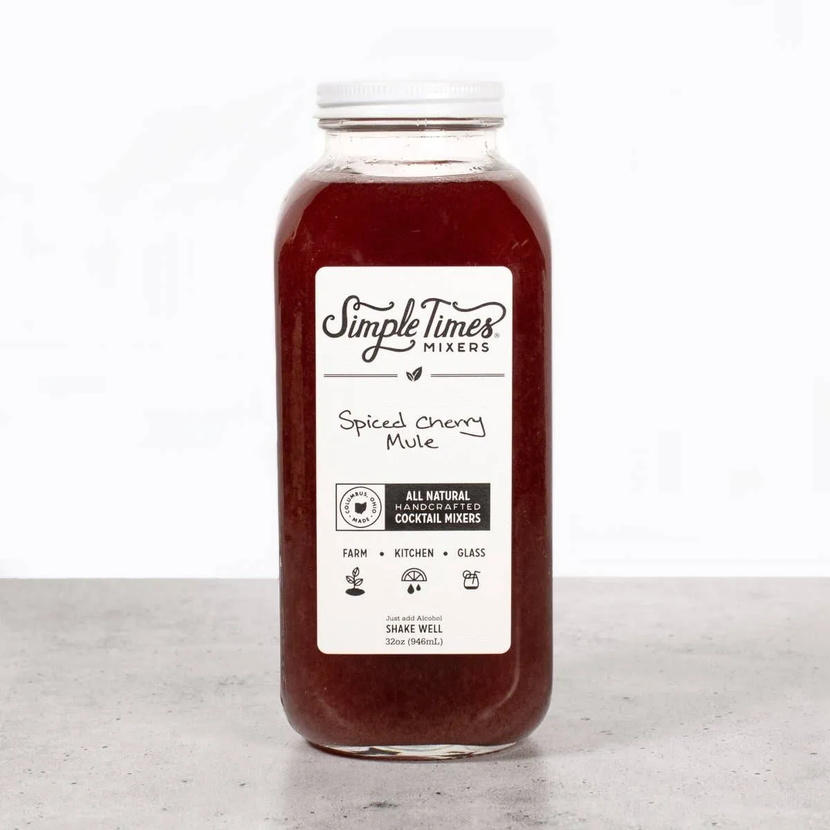 Spiced Cherry Mule | All Natural Cocktail Mixers