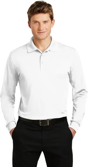 SPORT-TEK Men's Long Sleeve Micropique Sport Wick Polo
