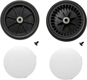 Stroller Bearing Wheel, Rear Wheel Replacement Compatible for Babyzen YOYO2 YOYO 6 , 2 Pack