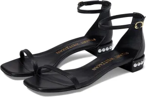 Stuart Weitzman Nudistcurve Pearl Flat Sandal
