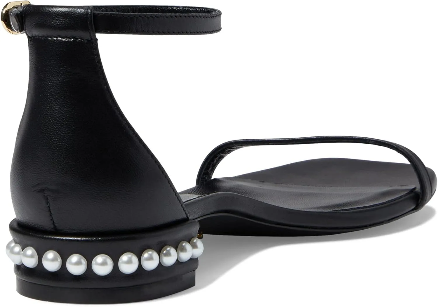 Stuart Weitzman Nudistcurve Pearl Flat Sandal