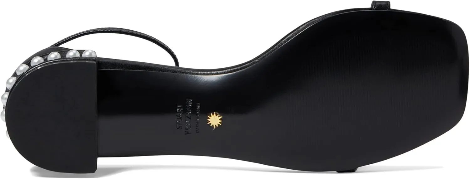 Stuart Weitzman Nudistcurve Pearl Flat Sandal