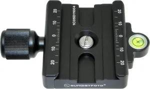 SUNWAYFOTO 60mm Clamp DDC-60 Arca Compatible DDC60 1/4" 3/8" Sunway