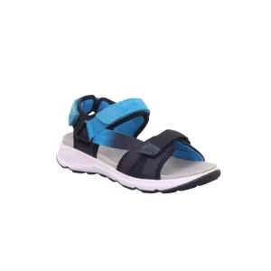 Superfit Sandals | Criss Cross | Blue multi