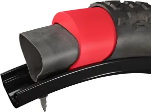 Tire Insert, No Flat Bike Tire Liner, Puncture Proof Bicycle Tube Protector, Stops Flats from Thorns and Goatheads Compatible with E-Bikes, Mountain Bikes, and More