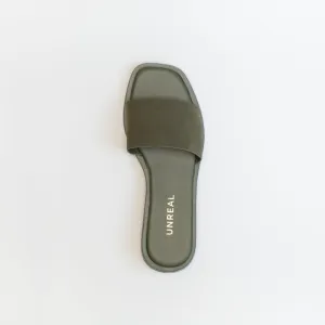 Unreal Women Flatform Band Mule _ 150638