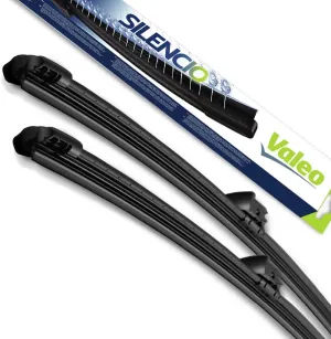 Valeo 178503 Silencio Visioblade Windshield Wiper Blade Set Compatible with Select Mercedes-Benz C238 and A238 Models, Heated 24/21 inch Pack of 2 Premium OEM Wipers, Replacement Windshield Wipers
