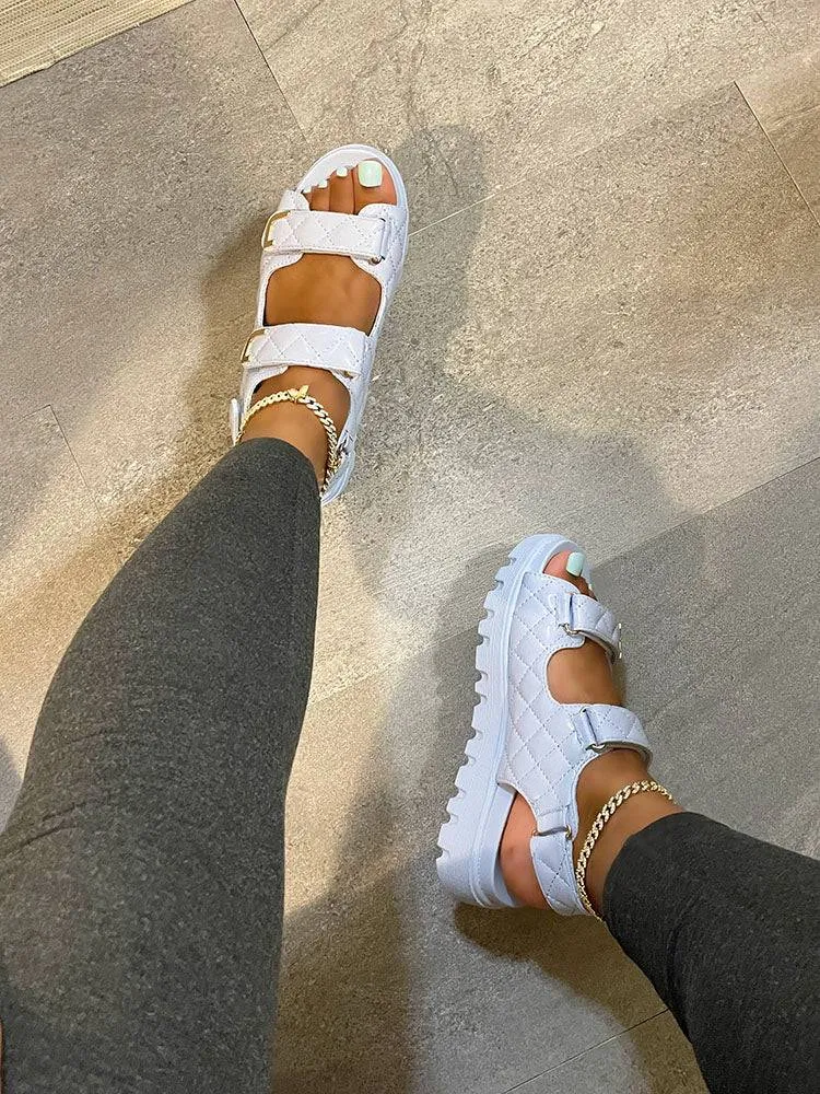 Velcro Thick Sole Sandals