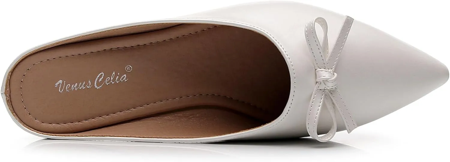 VenusCelia Women's Funkier Flat Mule