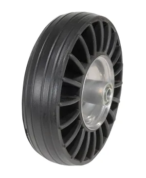Vestil SAW-10 Offset Shock Absorbing Wheel, 10" Diameter, 330 lbs Capacity