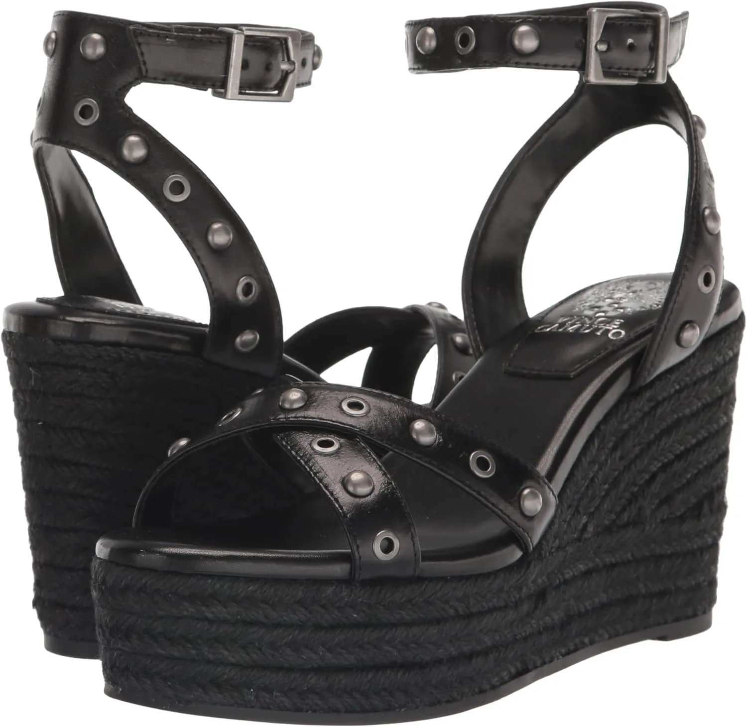 Vince Camuto Women's Feegella Embellished Espadrille Wedge Sandal