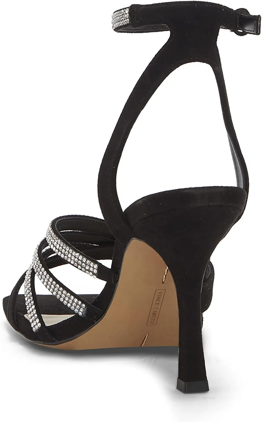 Vince Camuto Women's Footwear Brevern Ankle Strap Sandal Heeled