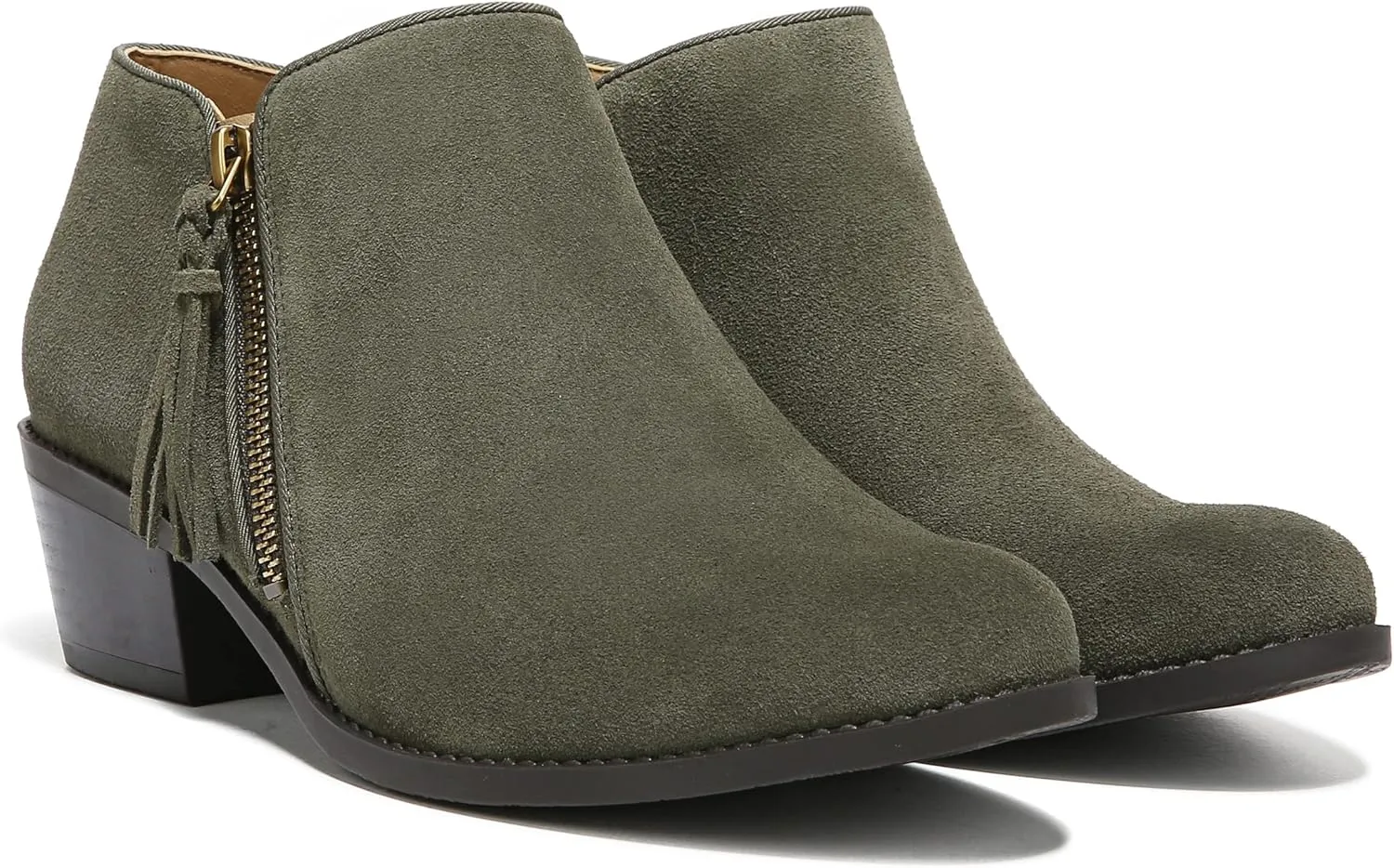 Vionic Women's Shyanne Suede Zipper Short Boot