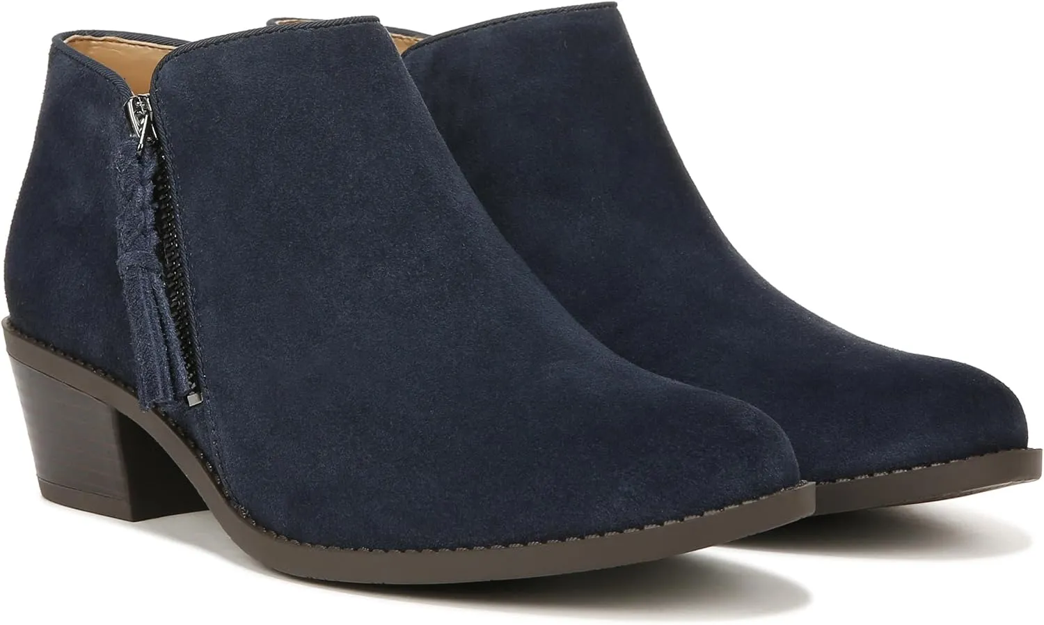 Vionic Women's Shyanne Suede Zipper Short Boot