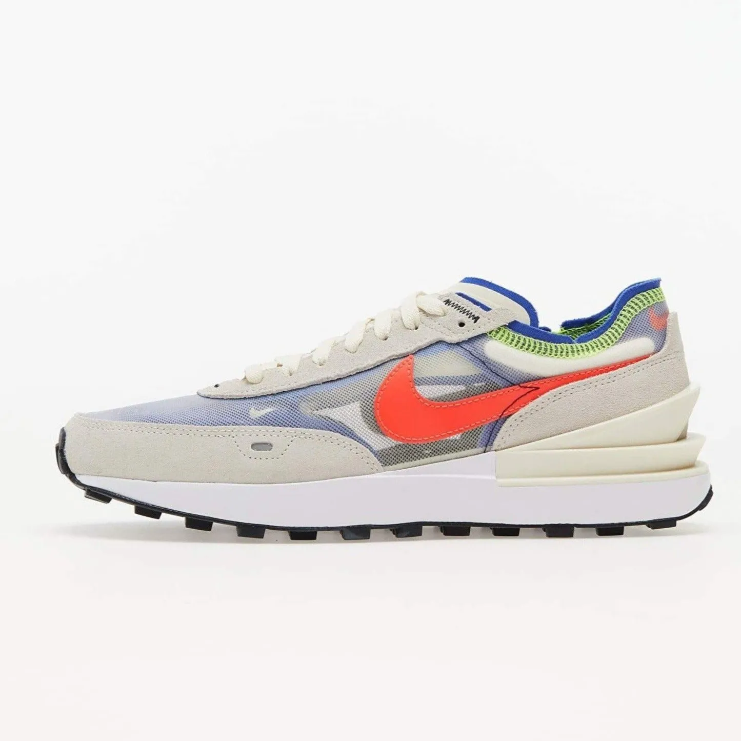 Waffle One Sneaker (Coconut Milk   Bright Crimson)