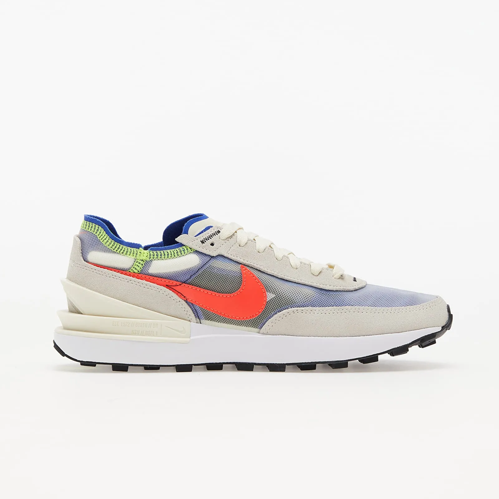 Waffle One Sneaker (Coconut Milk   Bright Crimson)