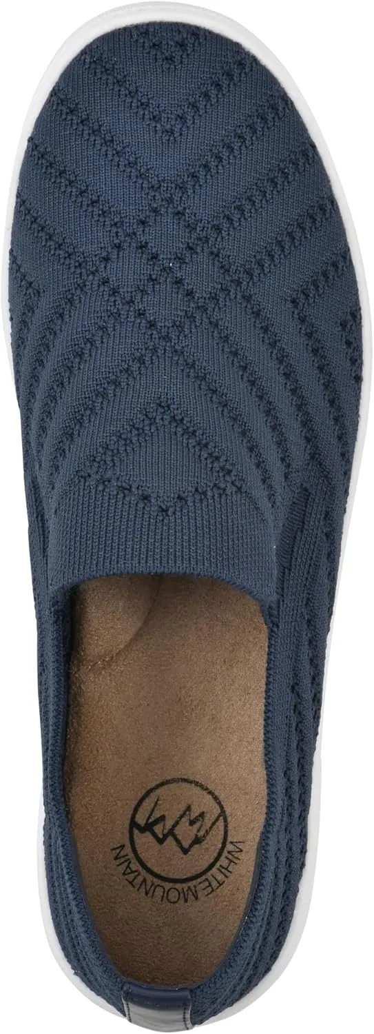 WHITE MOUNTAIN Women's Upbear Woven Knit Sneaker