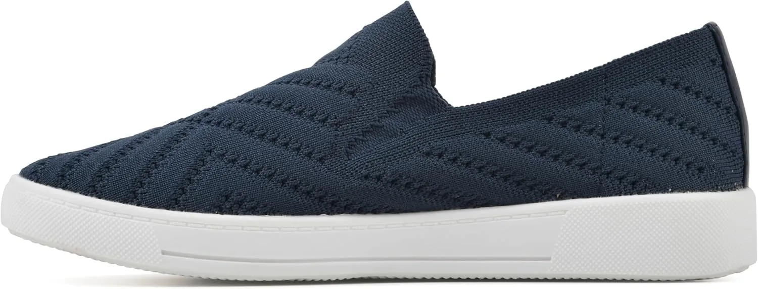WHITE MOUNTAIN Women's Upbear Woven Knit Sneaker