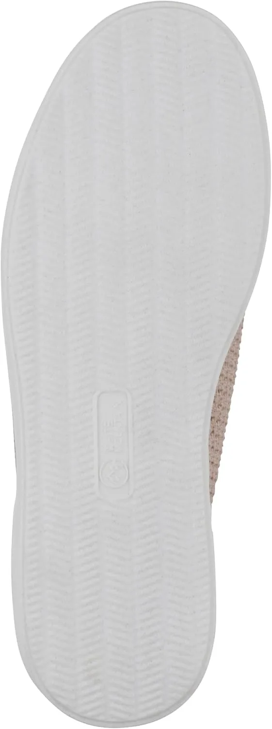 WHITE MOUNTAIN Women's Upscale Woven Knit Lace-Up Sneaker