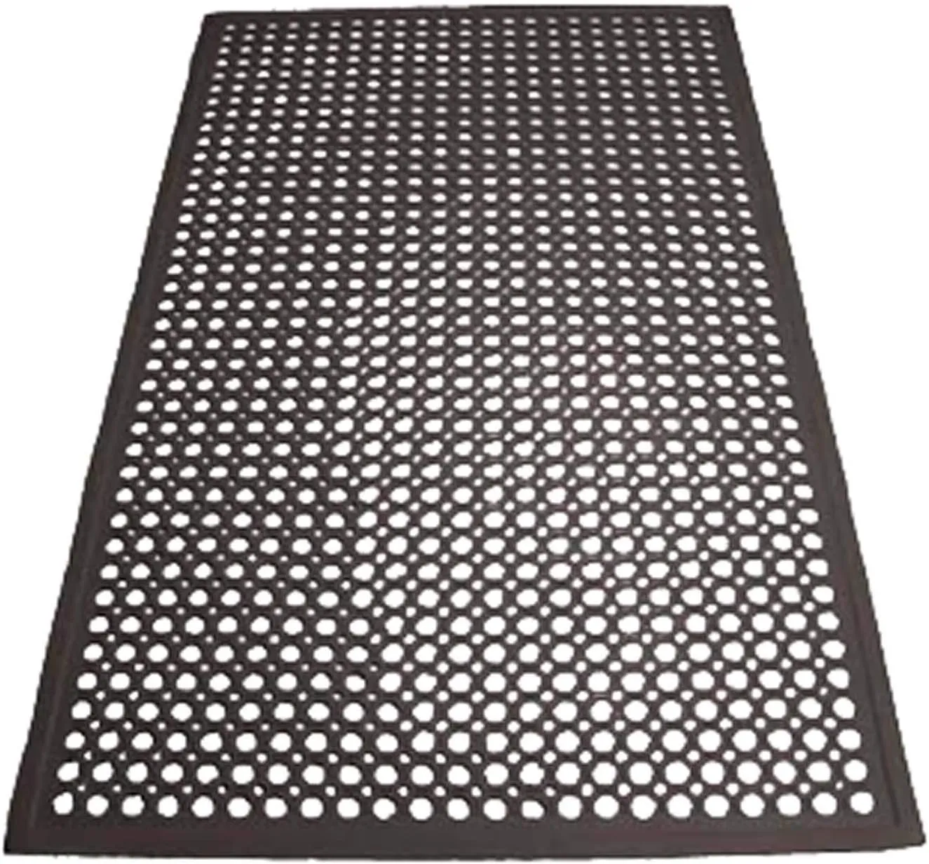 Winco Anti-Fatigue Floor Mat, 3-Feet by 5-Feet by 1/2-Inch, Black