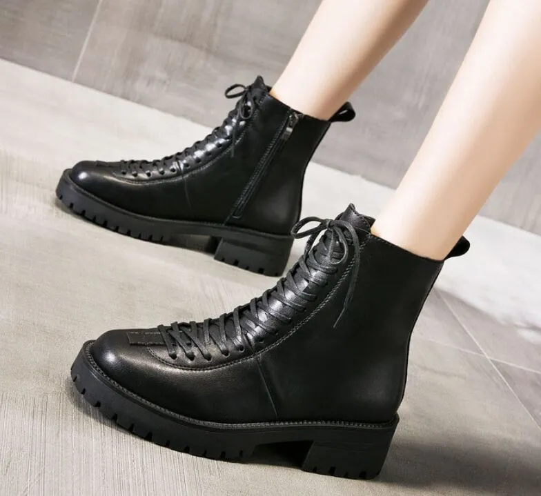 Women's Knights Thick Soles Boots Inner Height