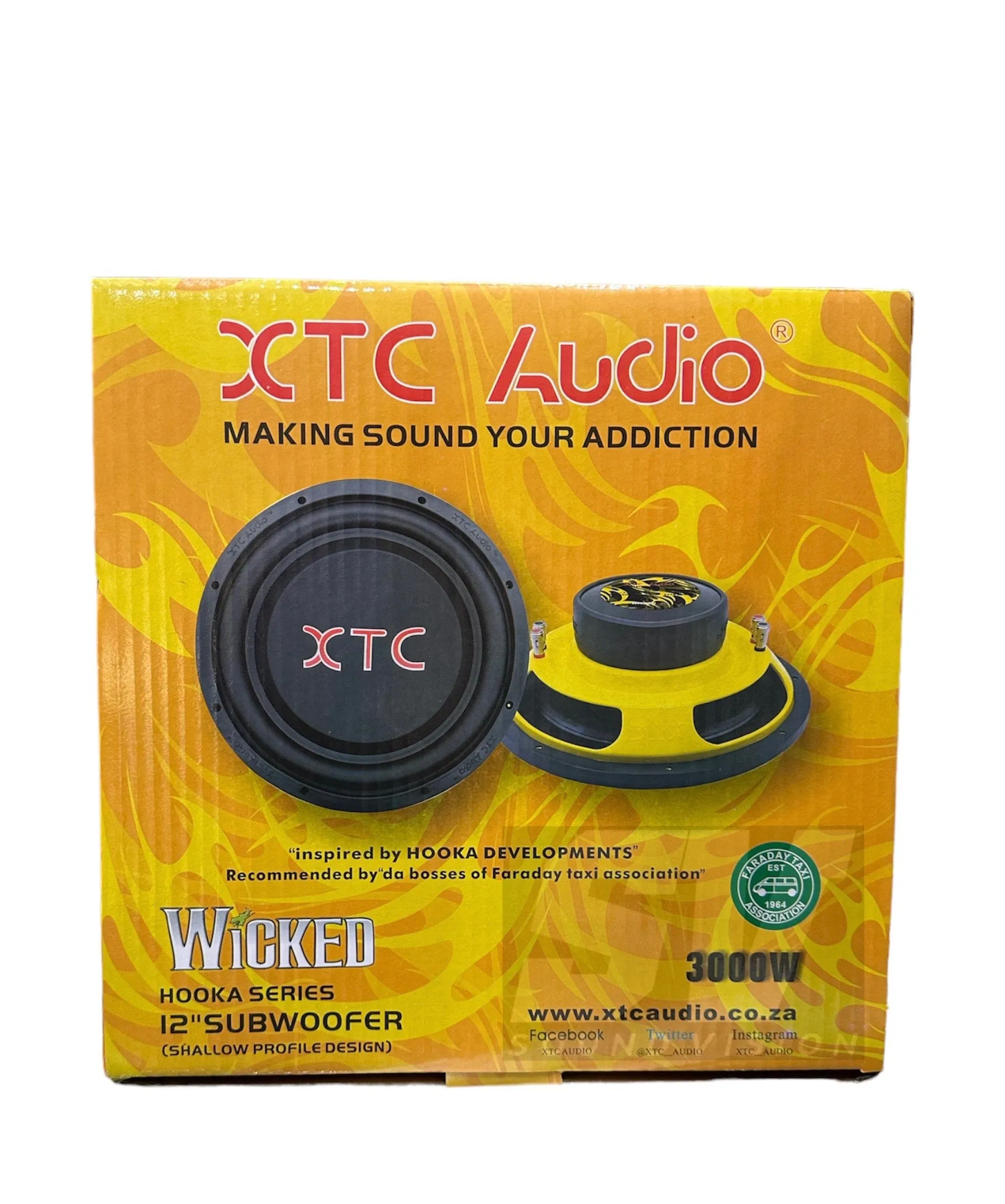 Xtc 12” Wicked Shallow Subwoofer 🔊