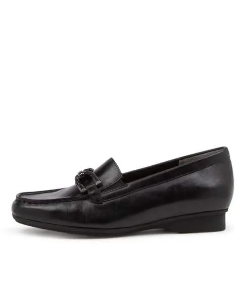 Ziera Flossys Black leather
